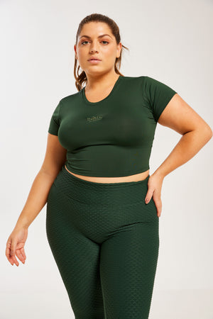Performance Baby Tee Forest Green