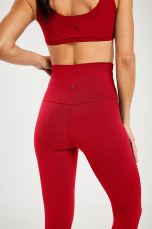 Super Stretch Ultra-High Waist Leggings True Red