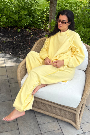 Vintage Wash Crew Limoncello