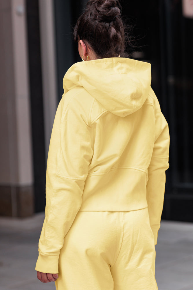 Vintage Wash Full Zip Limoncello