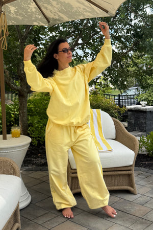 Vintage Wash Crew Limoncello