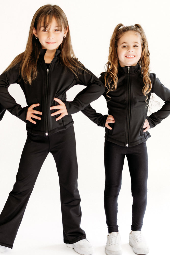 Kids FORMFIT Track Jacket Black
