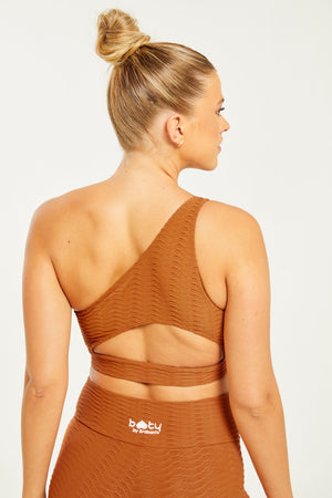 Original One Shoulder Top Coconut