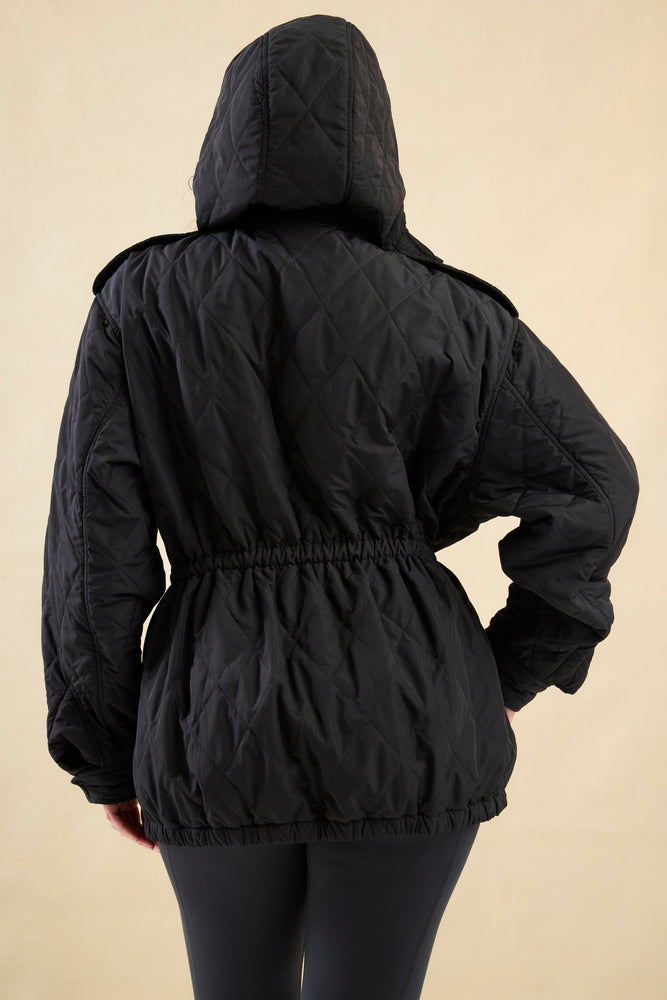 All Seasons Utility Jacket Black