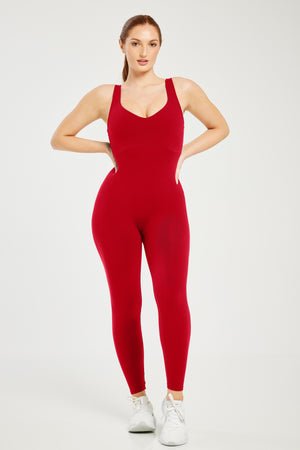 Super Stretch Onesie True Red