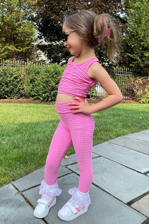 Original Kids Leggings Hot Pink