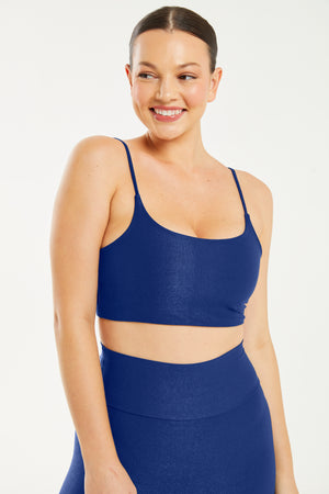 Hi-Shine Sculpting Bralette Midnight