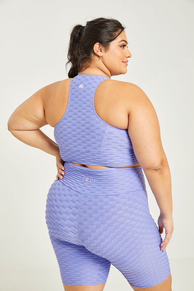 Chrome Curvy Top Lavender (FINAL SALE)