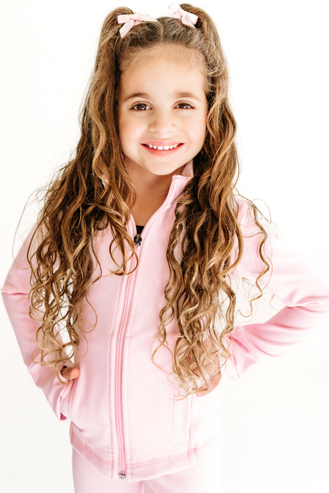 Kids FORMFIT Track Jacket Pink