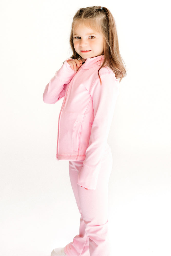 Kids FORMFIT Track Jacket Pink