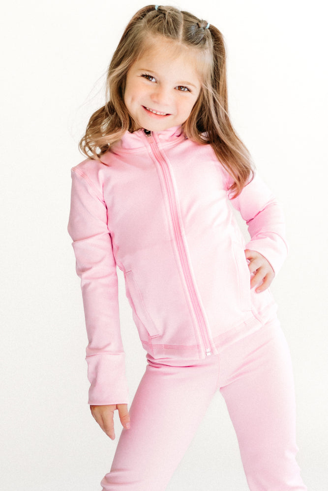 Kids FORMFIT Track Jacket Pink