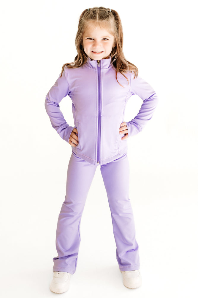 Kids FORMFIT Track Jacket Lilac