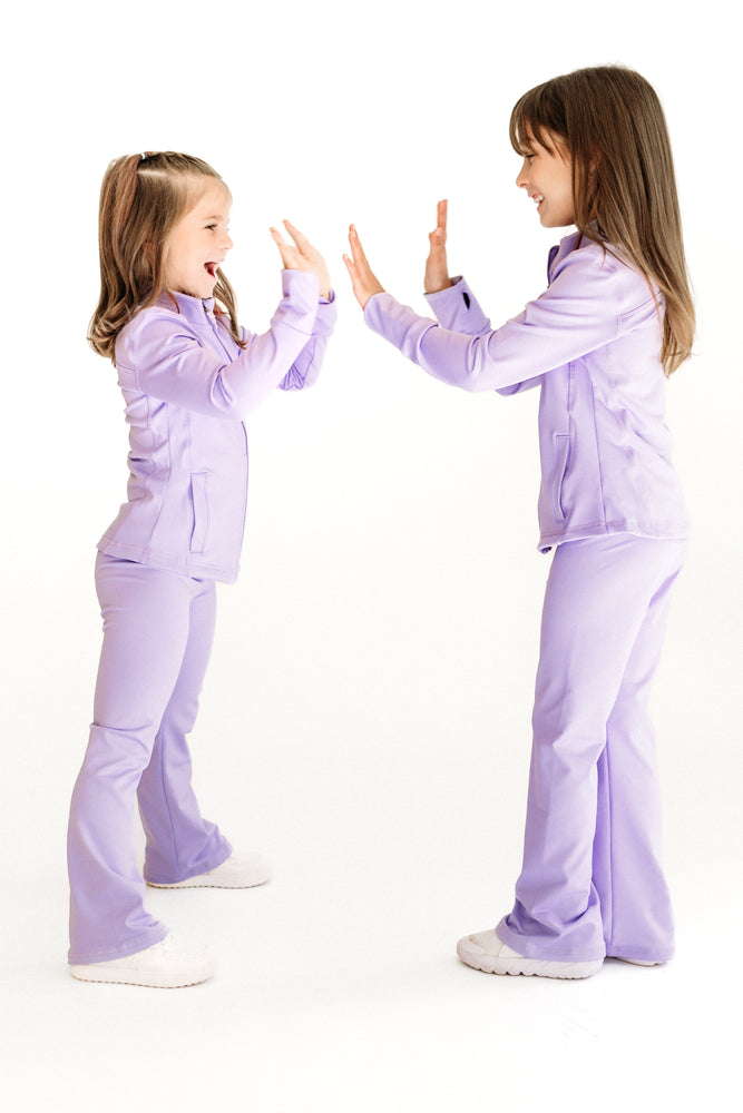 Kids FORMFIT Track Jacket Lilac