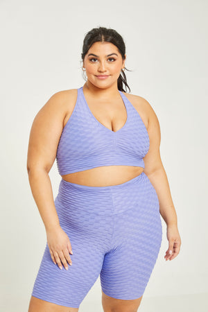 Chrome Curvy Top Lavender (FINAL SALE)