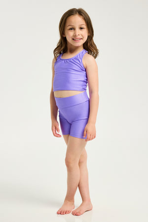 Hi-Shine Kids Shorts Violet