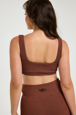 Lounge Bralette Mahogany