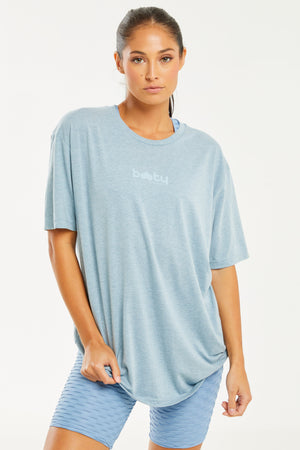 Boyfriend Tee Baby Blue