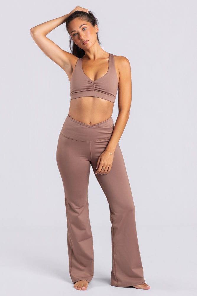 FORMFIT 31” Flare Leggings Mocha