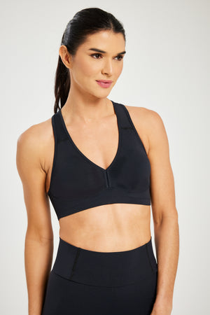 Performance Deep V Black