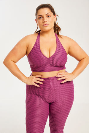 Chrome Curvy Top Berry (FINAL SALE)