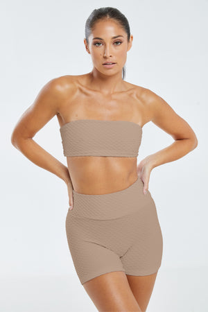 Croco Skin Bandeau Top Dolce