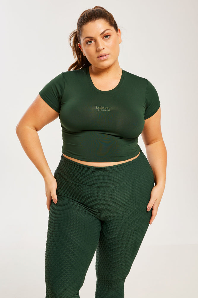 Performance Baby Tee Forest Green