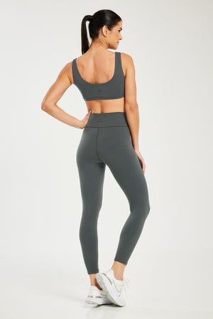 Super Stretch Sculpting Leggings Dark Grey