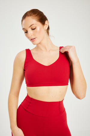 Super Stretch Sweetheart Bra True Red