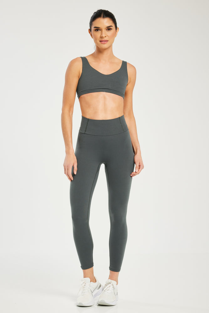 Super Stretch Sculpting Leggings Dark Grey