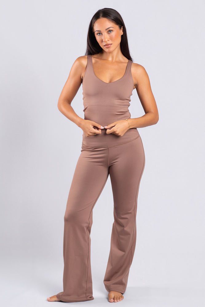 FORMFIT 31” Flare Leggings Mocha