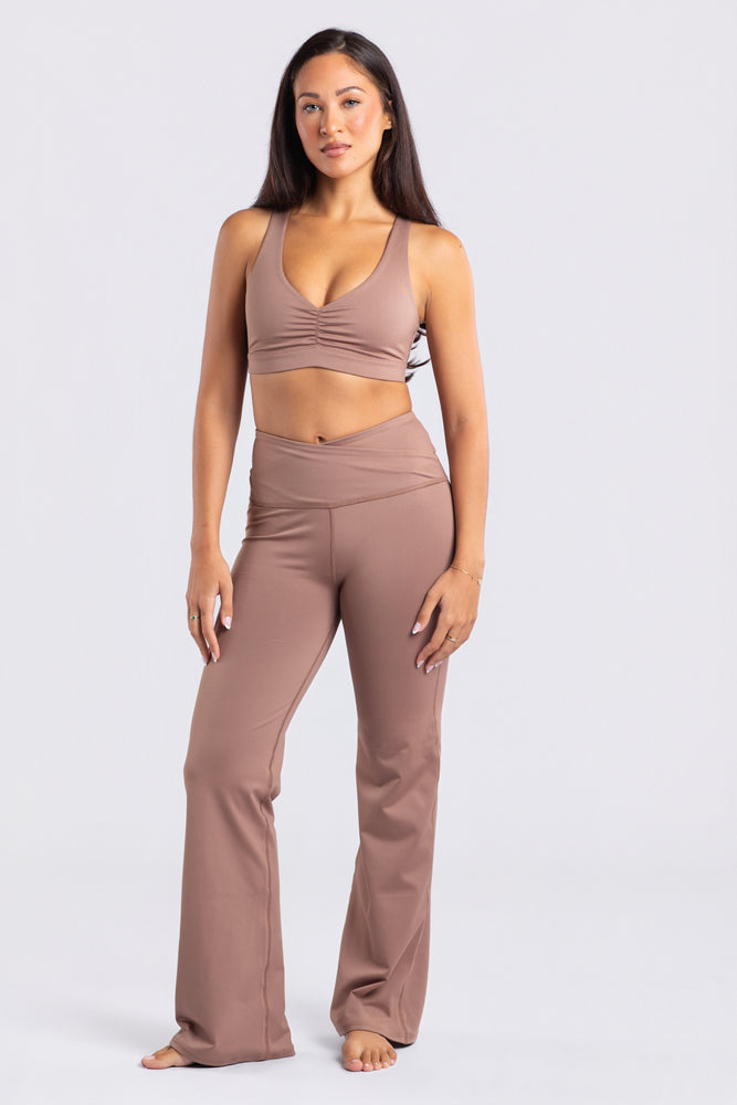 FORMFIT 31” Flare Leggings Mocha