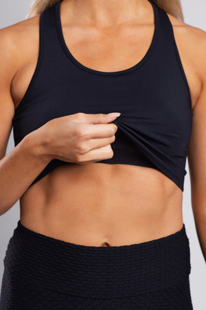 High Impact Tank Black