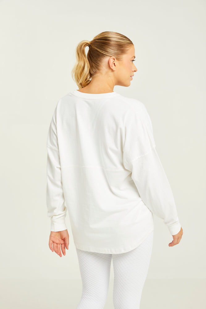 Heart On Your Sleeve Tee White