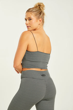 Lounge Strappy Tank Smokey Grey