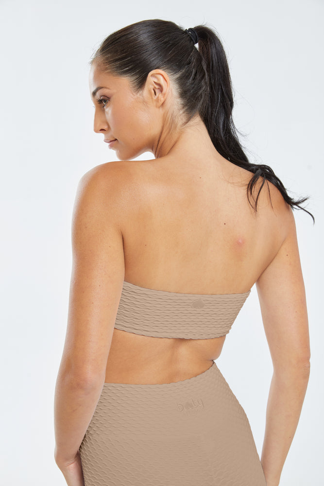 Croco Skin Bandeau Top Dolce