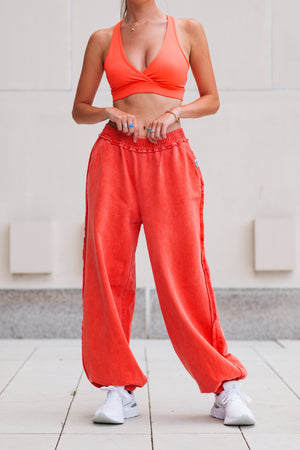 Vintage Wash Sweatpants Aperol