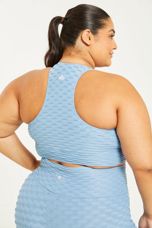 Chrome Curvy Top Something Blue (FINAL SALE)