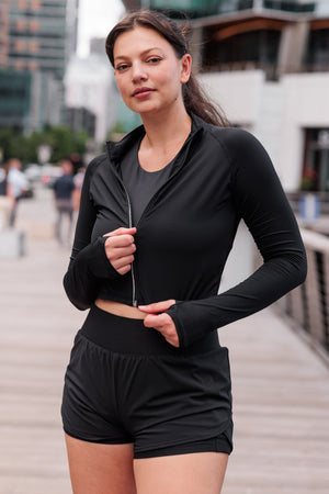 Weightless Runner's Jacket Black