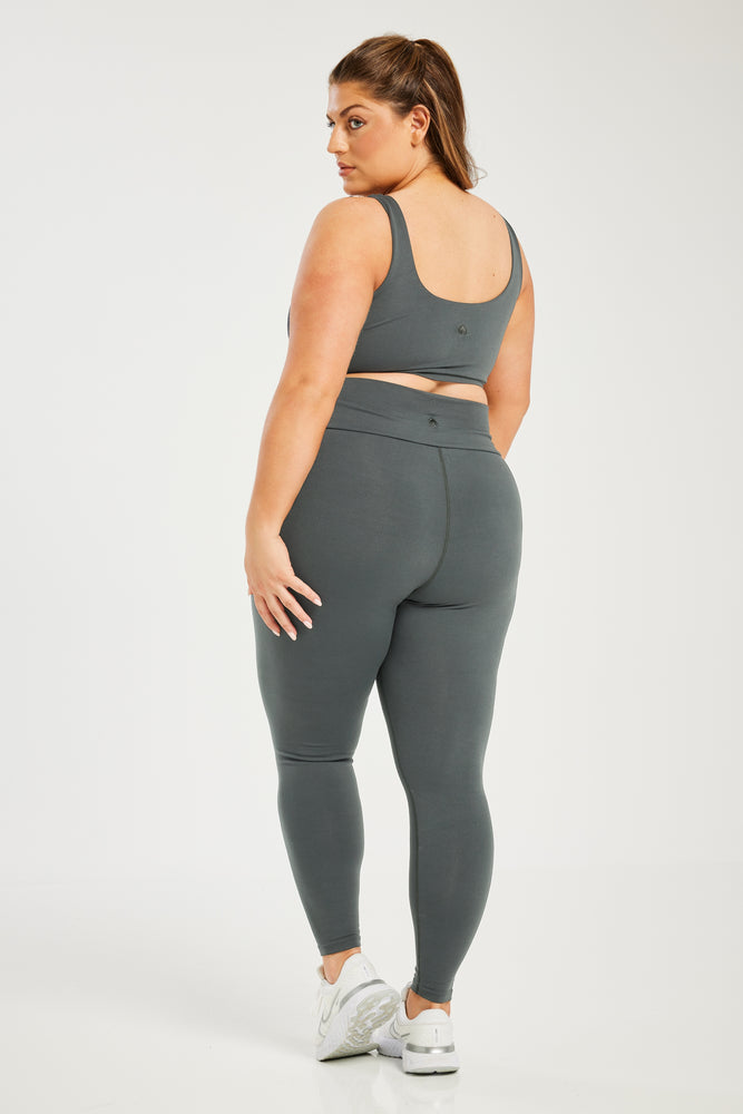 Super Stretch Sculpting Leggings Dark Grey