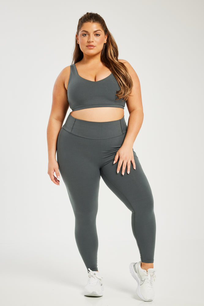 Super Stretch Sculpting Leggings Dark Grey