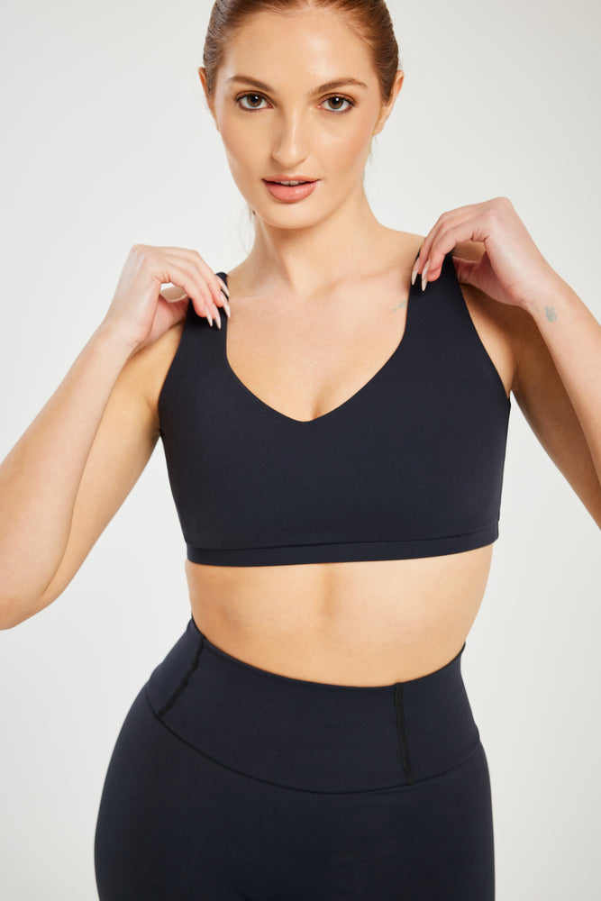 Super Stretch Sweetheart Bra Black