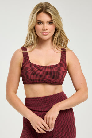 Lounge Bralette Merlot