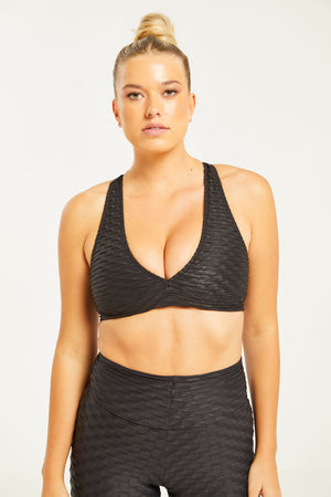 Chrome Deep V Top Graphite (FINAL SALE)