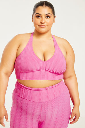 Original Curvy Top Hot Pink