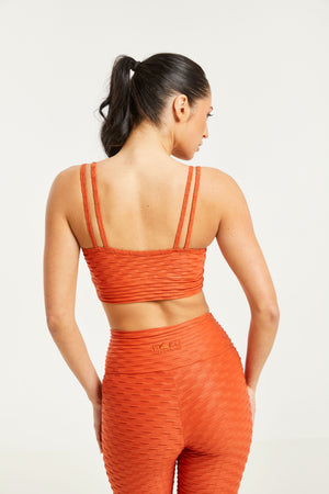 Chrome Sculpt Sports Bra Chai (FINAL SALE)
