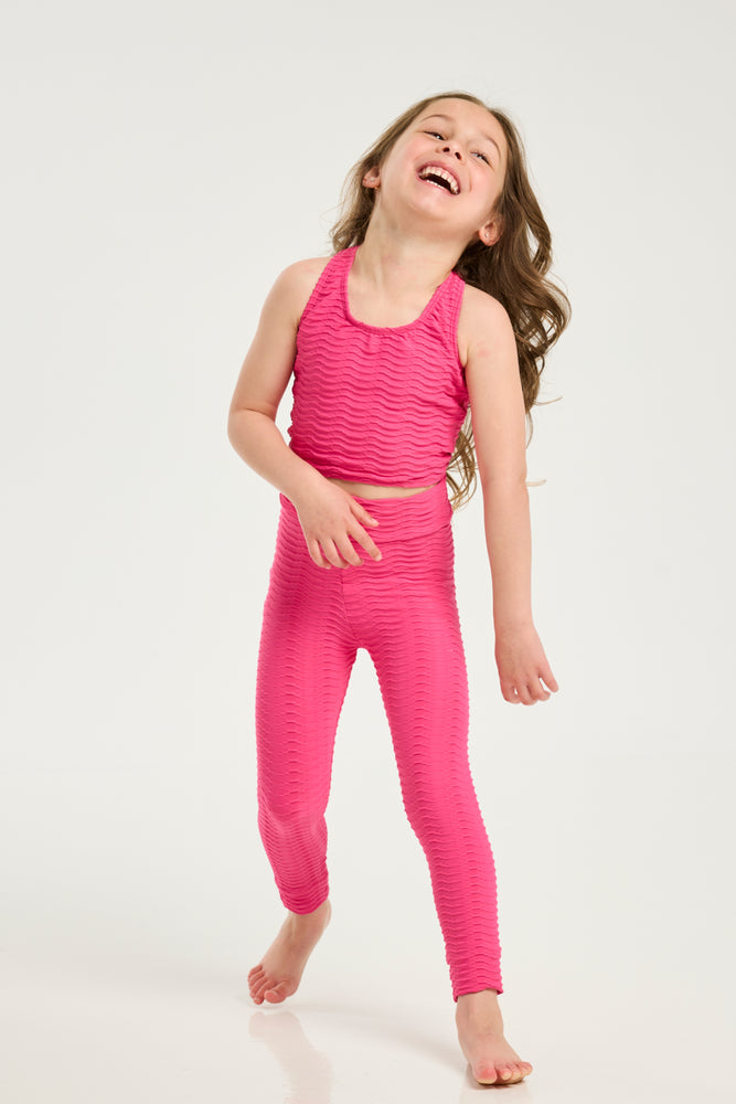 Original Kids Leggings Fuchsia