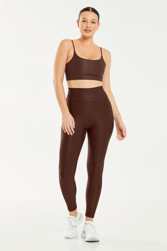 Hi-Shine Leggings Coffee