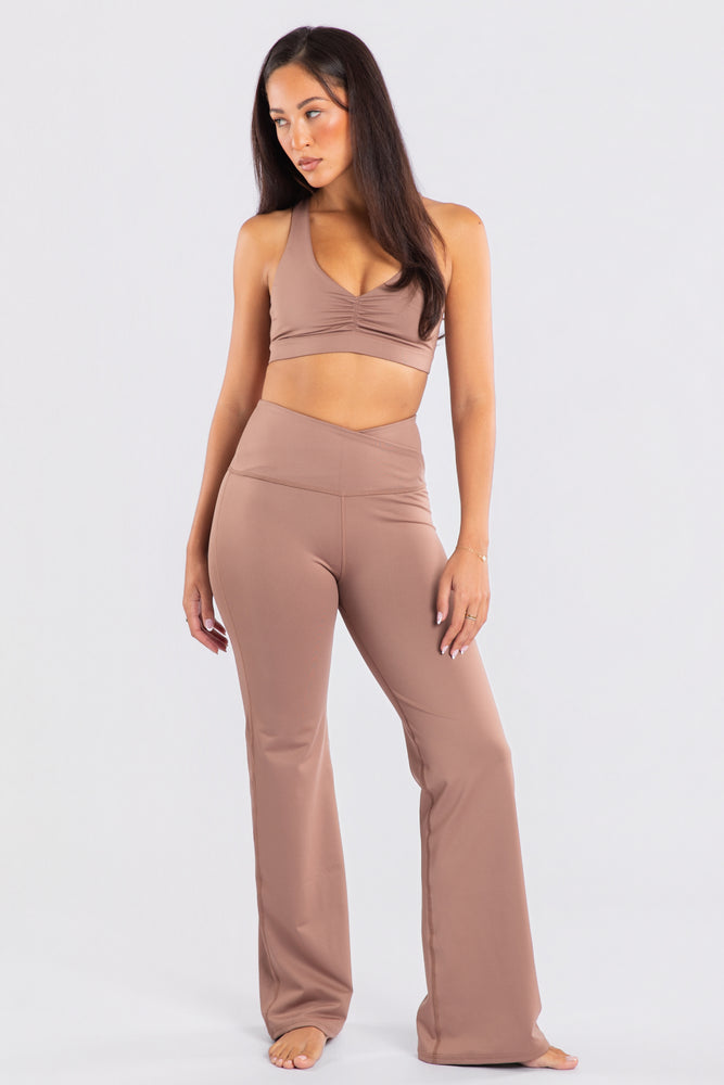 FORMFIT 31” Flare Leggings Mocha