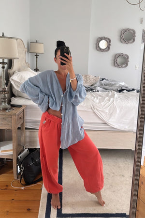 Vintage Wash Sweatpants Aperol