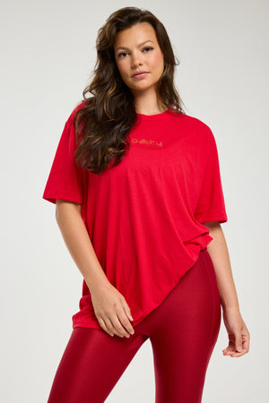 Boyfriend Tee Ruby